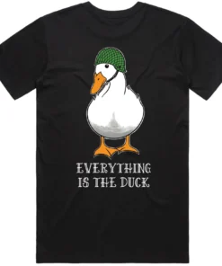 Everything is the Duck T-shirt - Black